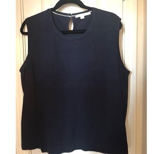 Boden Navy Sweater Tank XL